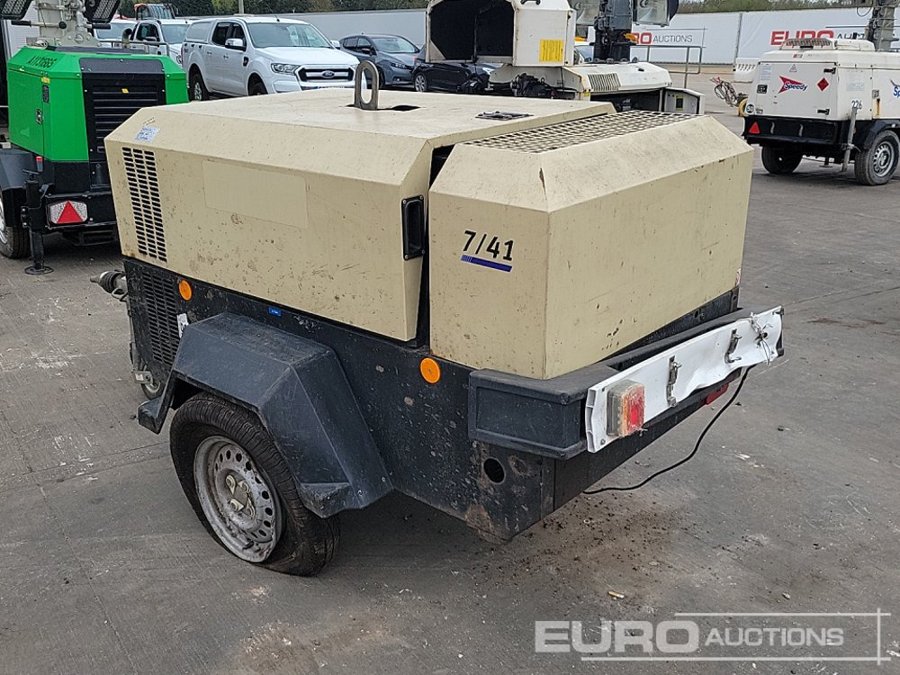 2017 Doosan 741 - Компресор за въздух: снимка 3 2017 Doosan 741 - Компресор за въздух: снимка 3