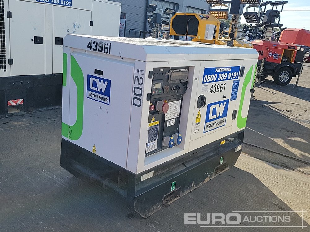 2017 HGI Generators HRD200T1-AP-S - Електрогенератор: снимка 5 2017 HGI Generators HRD200T1-AP-S - Електрогенератор: снимка 5