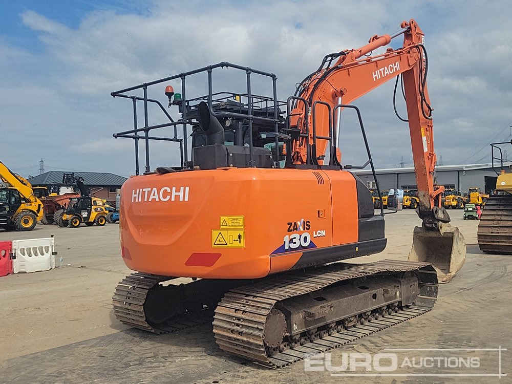 2017 Hitachi ZX130LCN-6 - Верижен багер: снимка 5 2017 Hitachi ZX130LCN-6 - Верижен багер: снимка 5