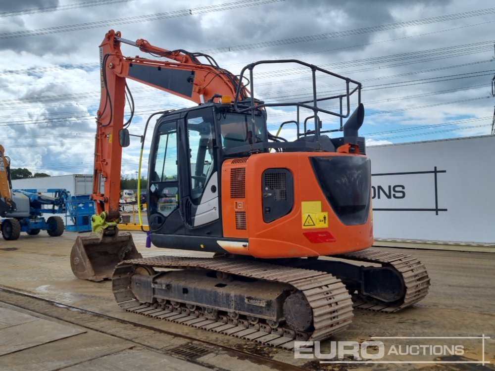 2017 Hitachi ZX135US-6 - Верижен багер: снимка 3 2017 Hitachi ZX135US-6 - Верижен багер: снимка 3