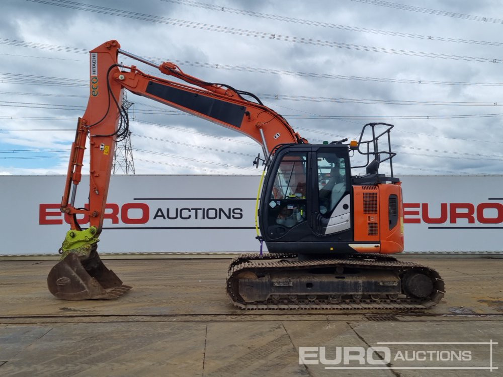 2017 Hitachi ZX135US-6 - Верижен багер: снимка 2 2017 Hitachi ZX135US-6 - Верижен багер: снимка 2