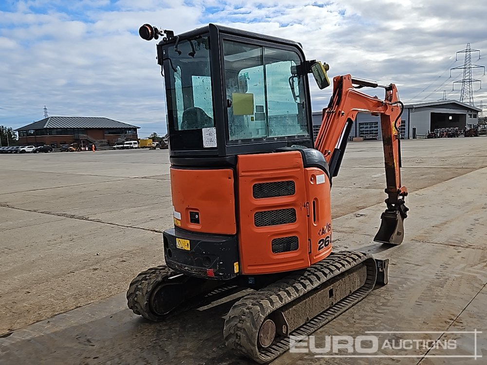 2017 Hitachi ZX26U-5A CR - Мини багер: снимка 5 2017 Hitachi ZX26U-5A CR - Мини багер: снимка 5