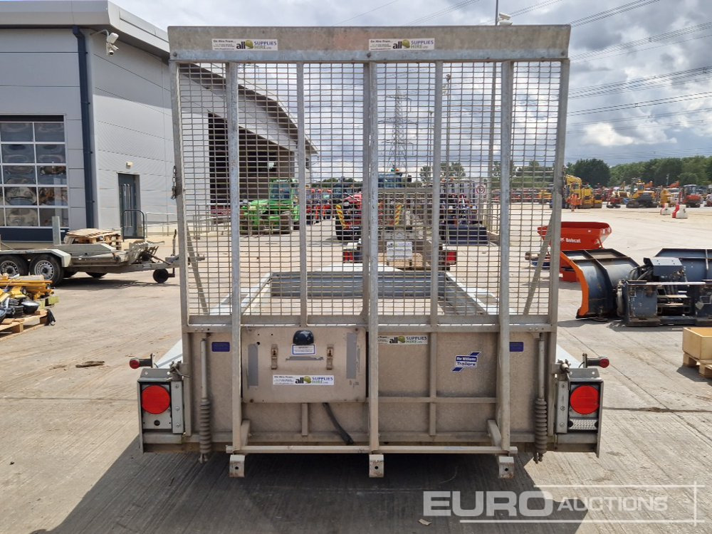 2017 Ifor Williams 2HBGX126 - Ремарке за строителна техника: снимка 4 2017 Ifor Williams 2HBGX126 - Ремарке за строителна техника: снимка 4