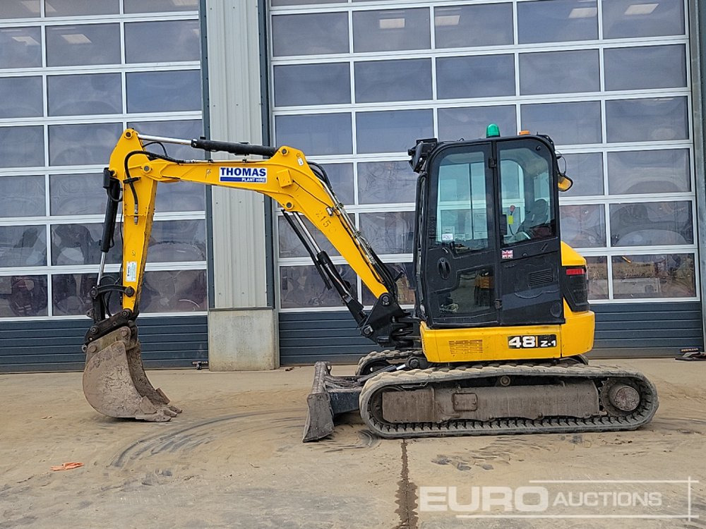 2017 JCB 48Z-1 - Мини багер: снимка 2 2017 JCB 48Z-1 - Мини багер: снимка 2