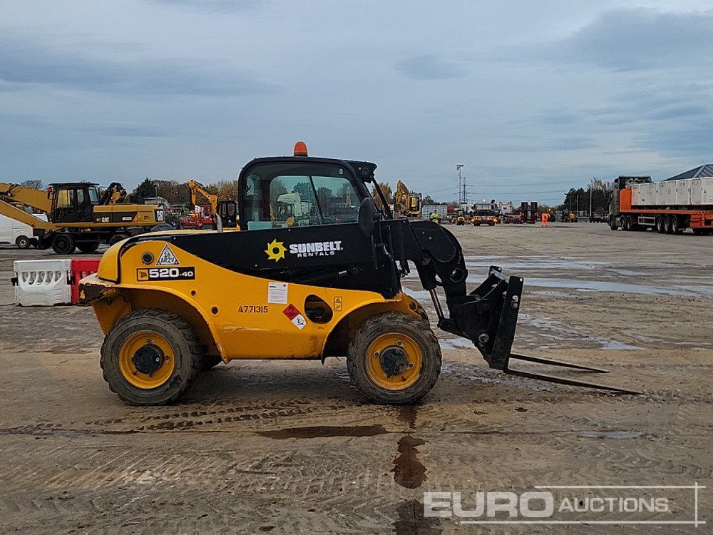 Телескопичен товарач 2017 JCB 520-40: снимка 7
