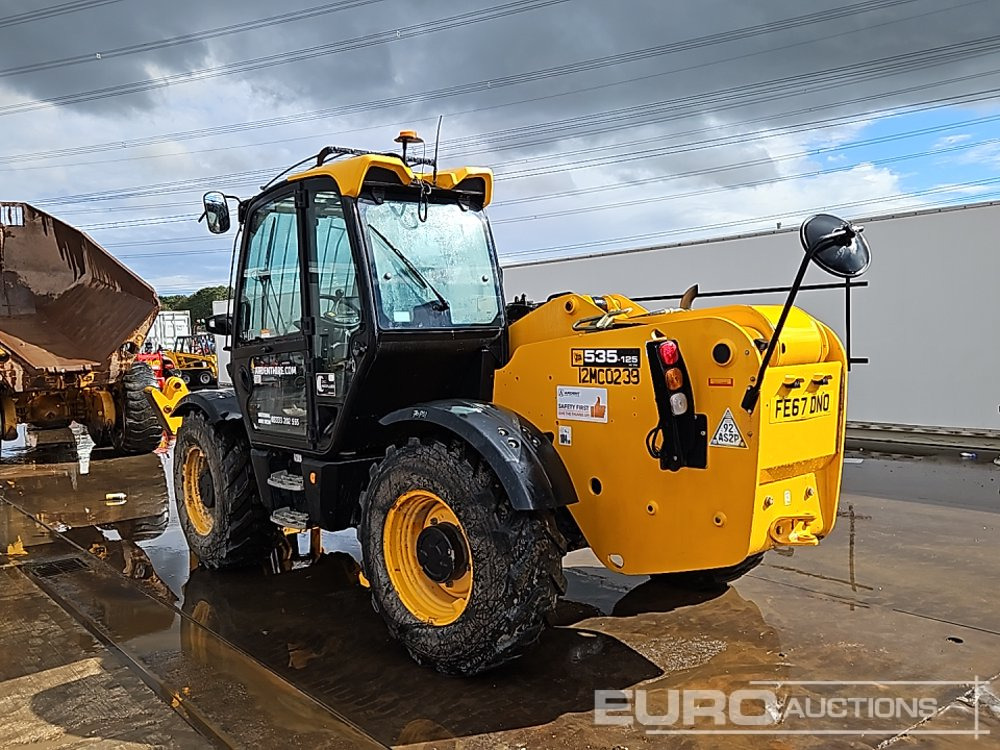2017 JCB 535-125 Hi Viz - Телескопичен товарач: снимка 3 2017 JCB 535-125 Hi Viz - Телескопичен товарач: снимка 3