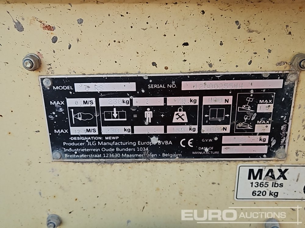 Работна площадка 2017 JLG 6RS: снимка 26