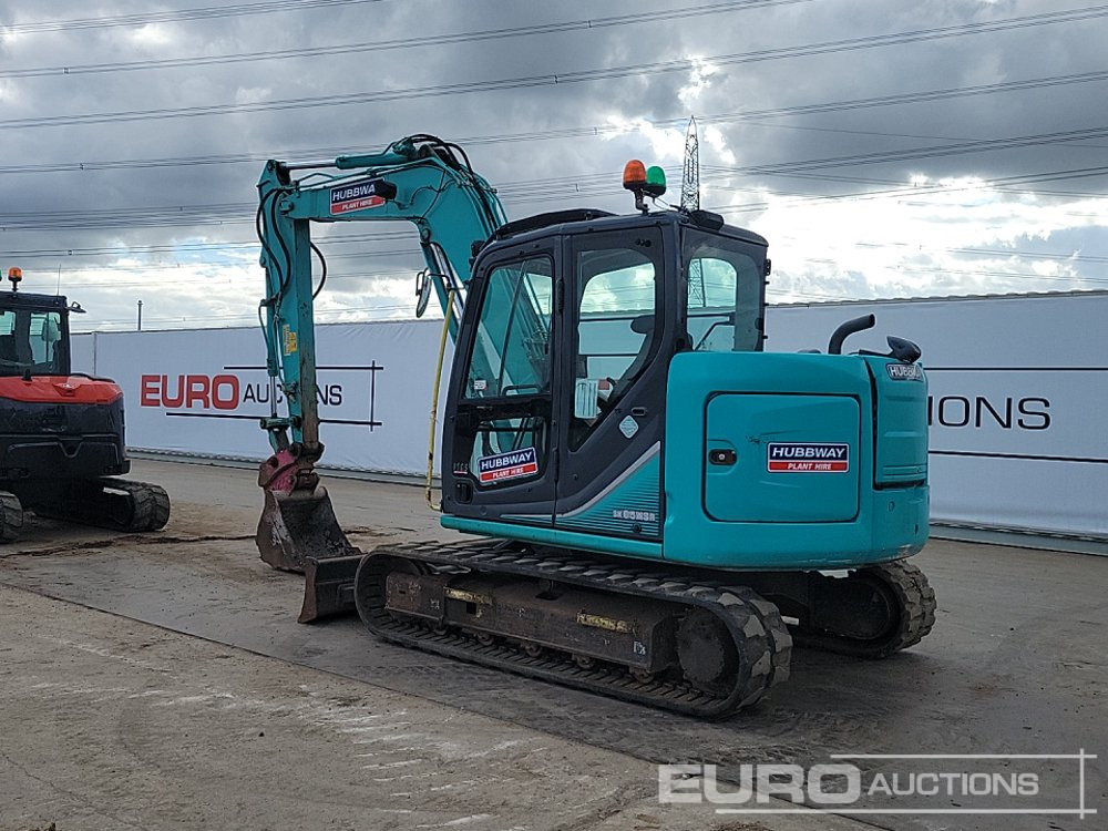 2017 Kobelco SK85MSR-3E - Мини багер: снимка 3 2017 Kobelco SK85MSR-3E - Мини багер: снимка 3