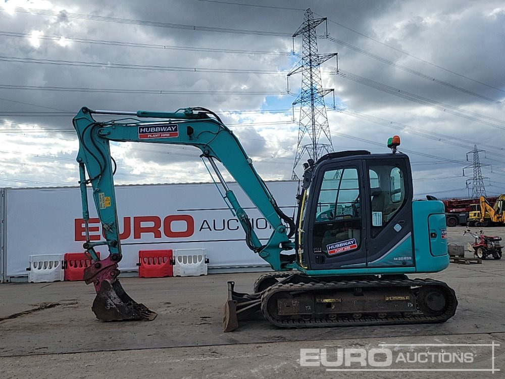 2017 Kobelco SK85MSR-3E - Мини багер: снимка 2 2017 Kobelco SK85MSR-3E - Мини багер: снимка 2