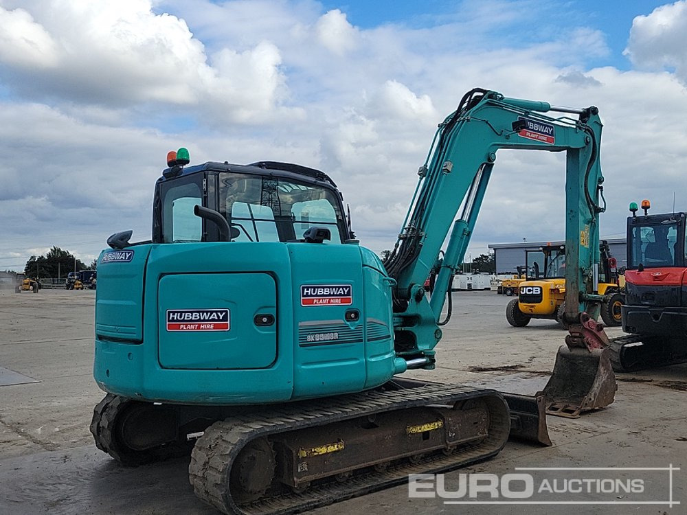 2017 Kobelco SK85MSR-3E - Мини багер: снимка 5 2017 Kobelco SK85MSR-3E - Мини багер: снимка 5