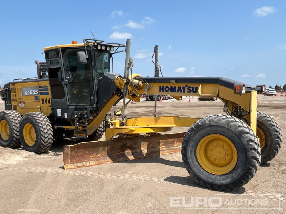 2017 Komatsu GD655-6 - Грейдер: снимка 4 2017 Komatsu GD655-6 - Грейдер: снимка 4