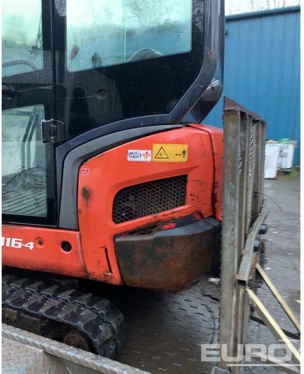 2017 Kubota KX016-4 - Мини багер: снимка 5 2017 Kubota KX016-4 - Мини багер: снимка 5