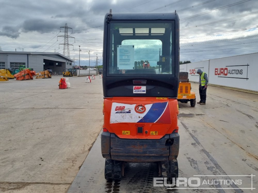 2017 Kubota KX016-4 - Мини багер: снимка 4 2017 Kubota KX016-4 - Мини багер: снимка 4