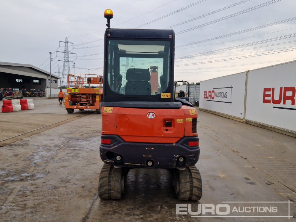 2017 Kubota KX027-4 - Мини багер: снимка 4 2017 Kubota KX027-4 - Мини багер: снимка 4
