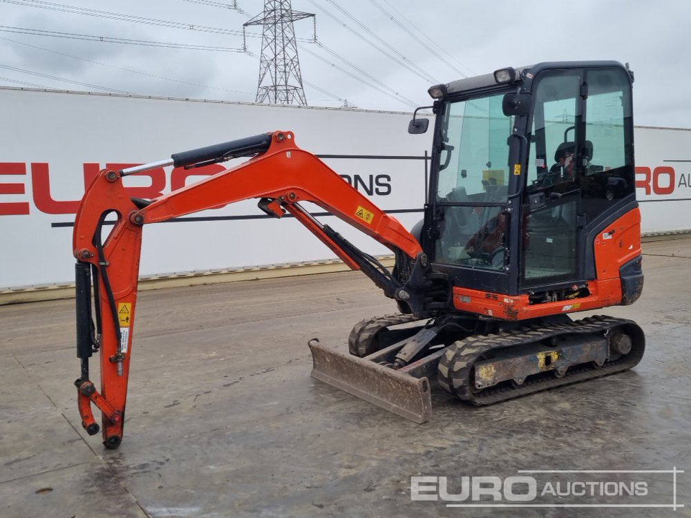 2017 Kubota KX027-4 - Мини багер: снимка 1 2017 Kubota KX027-4 - Мини багер: снимка 1