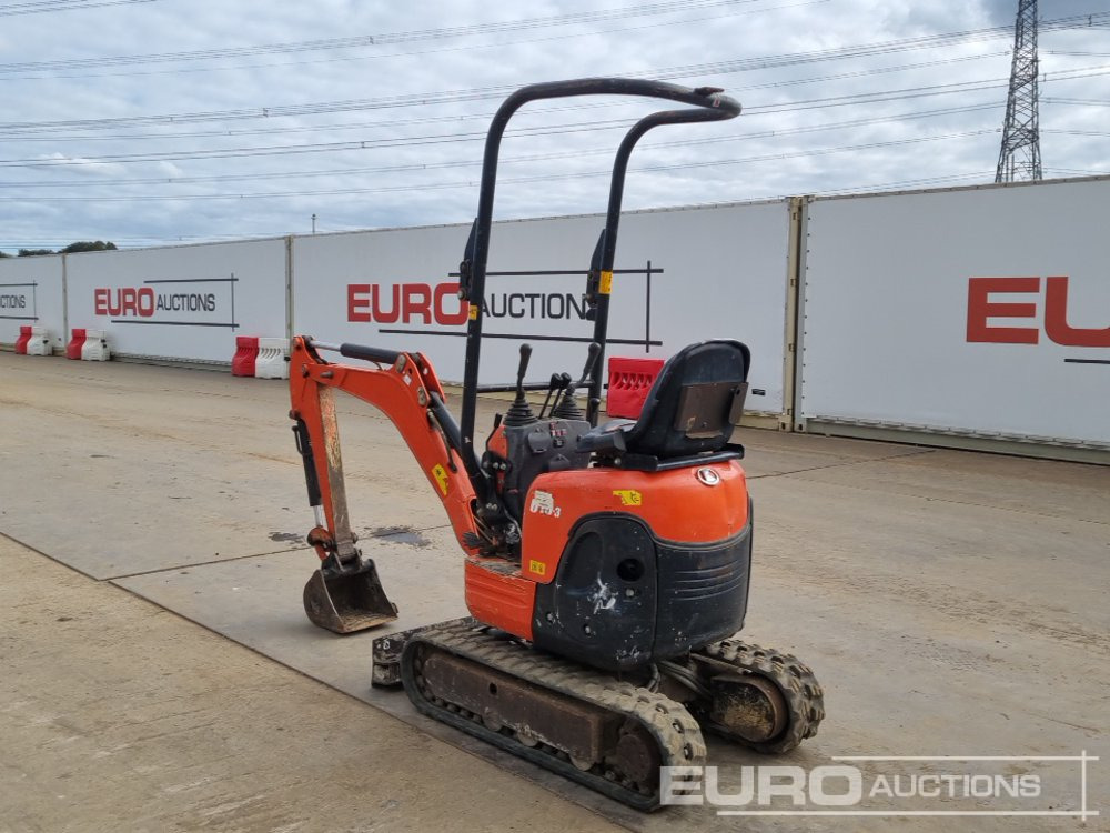 2017 Kubota U10-3 - Мини багер: снимка 3 2017 Kubota U10-3 - Мини багер: снимка 3