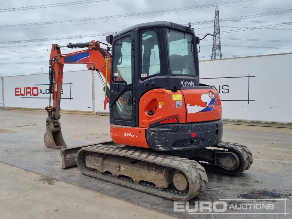 2017 Kubota U48-4 - Мини багер: снимка 3 2017 Kubota U48-4 - Мини багер: снимка 3