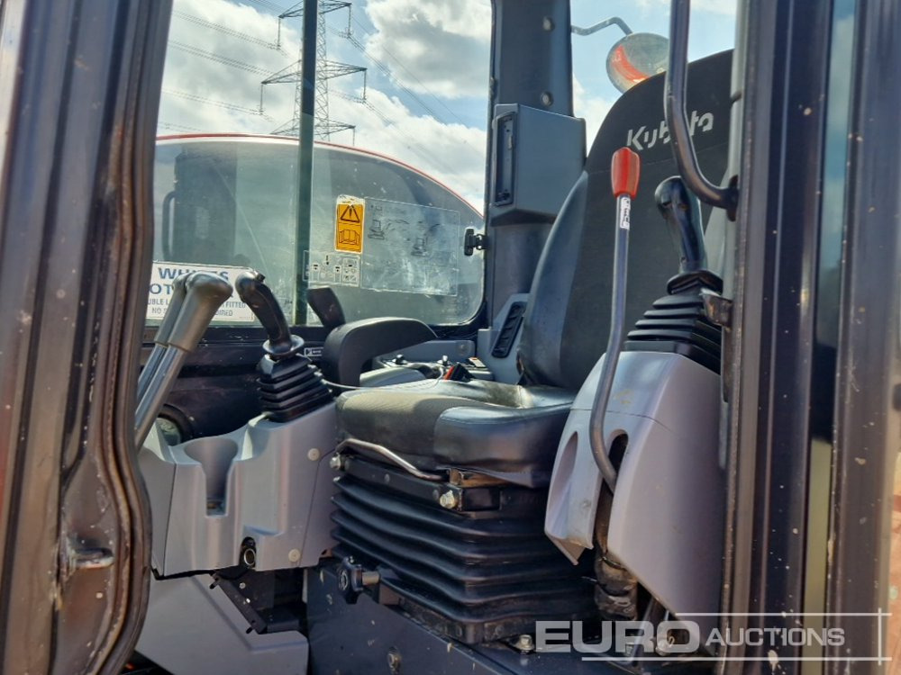 Мини багер 2017 Kubota U55-4: снимка 49