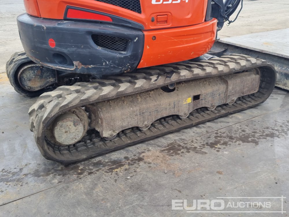 Мини багер 2017 Kubota U55-4: снимка 14