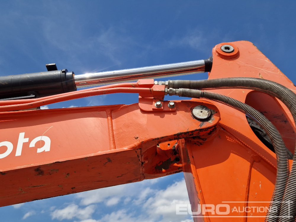 Мини багер 2017 Kubota U55-4: снимка 30
