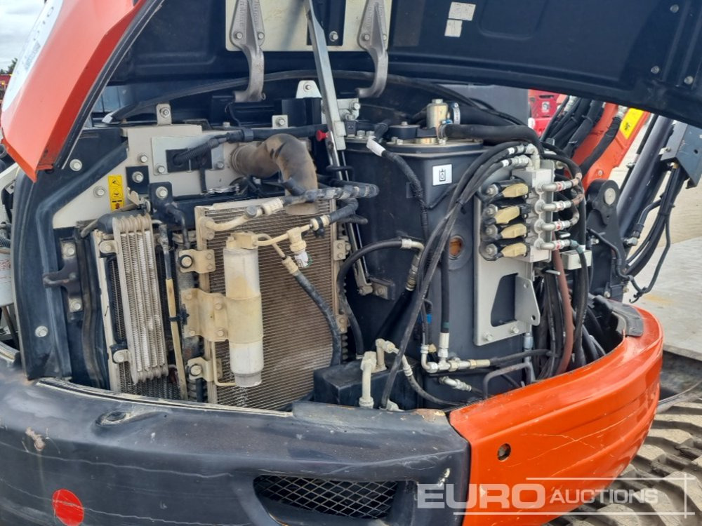 Мини багер 2017 Kubota U55-4: снимка 35