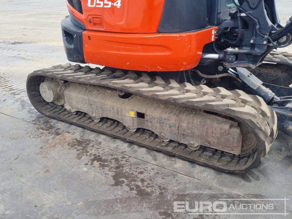 Мини багер 2017 Kubota U55-4: снимка 16