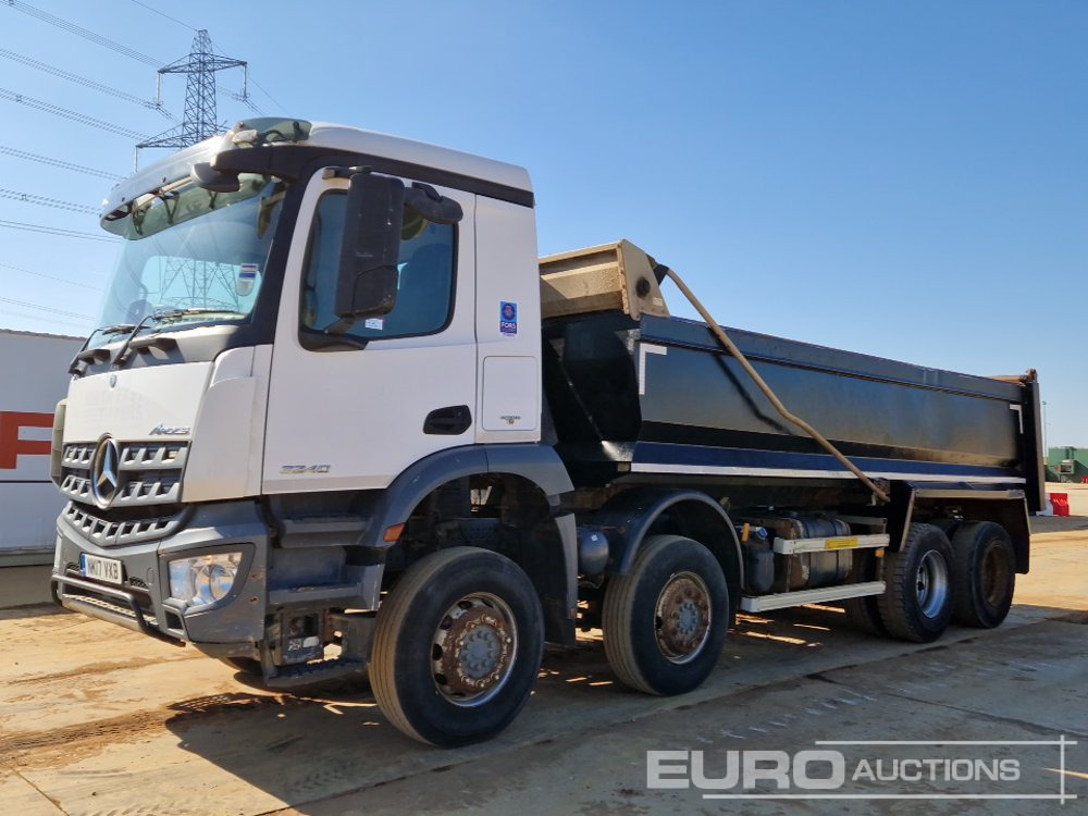 2017 Mercedes Arocs 3240 - Самосвал камион: снимка 1 2017 Mercedes Arocs 3240 - Самосвал камион: снимка 1