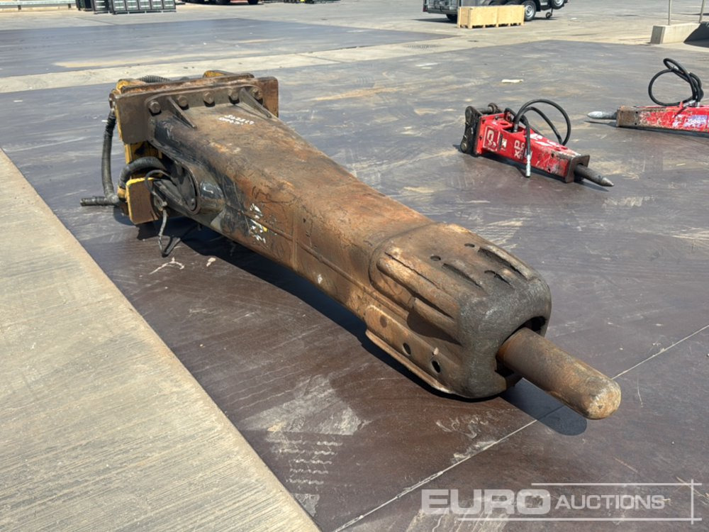 2017 Miller Hydraulic Breaker 100mm Pin to suit 40 Ton Excavator - Хидравличен чук: снимка 4 2017 Miller Hydraulic Breaker 100mm Pin to suit 40 Ton Excavator - Хидравличен чук: снимка 4