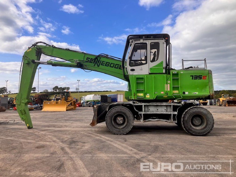 2017 Sennebogen 735E - Колесен багер: снимка 2 2017 Sennebogen 735E - Колесен багер: снимка 2