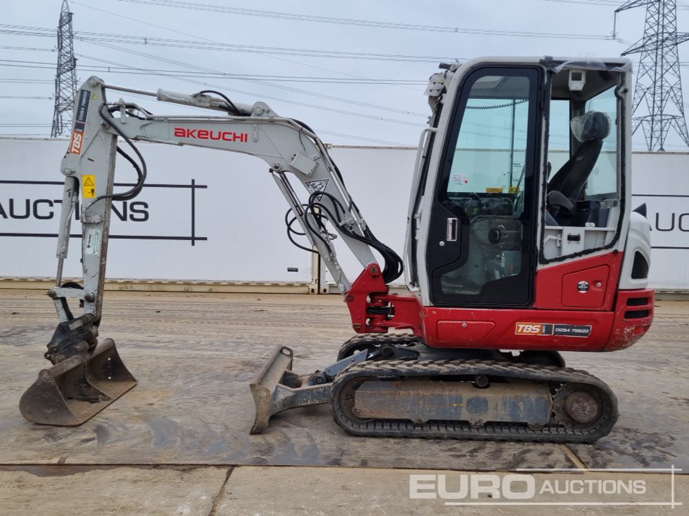 2017 Takeuchi TB230 - Мини багер: снимка 2 2017 Takeuchi TB230 - Мини багер: снимка 2