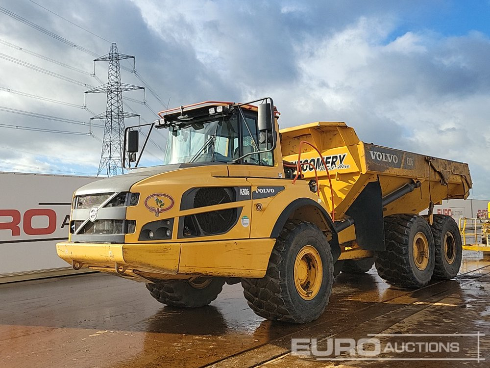 2017 Volvo A30G - Съчленен самосвал: снимка 1 2017 Volvo A30G - Съчленен самосвал: снимка 1