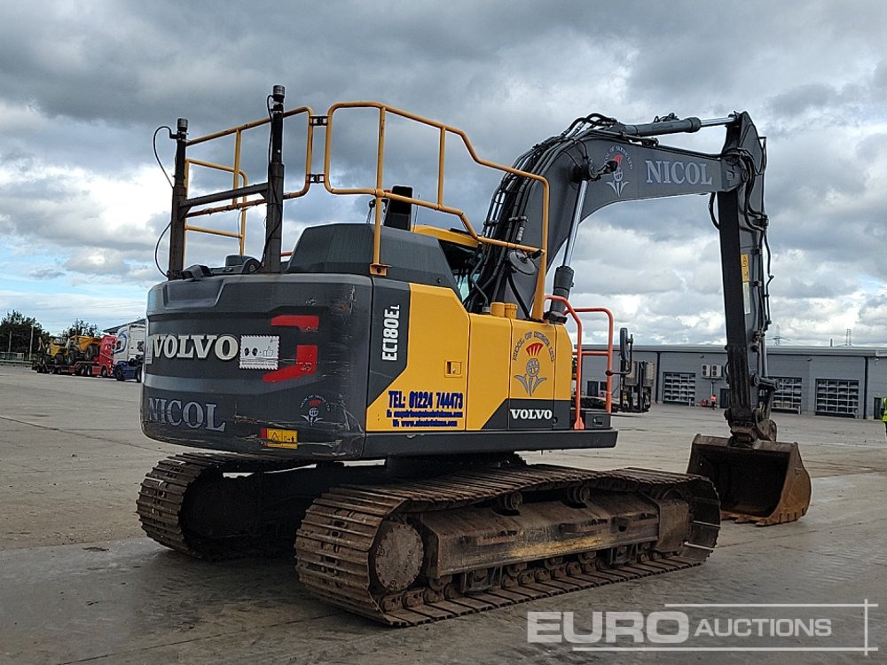 2017 Volvo EC180EL - Верижен багер: снимка 5 2017 Volvo EC180EL - Верижен багер: снимка 5