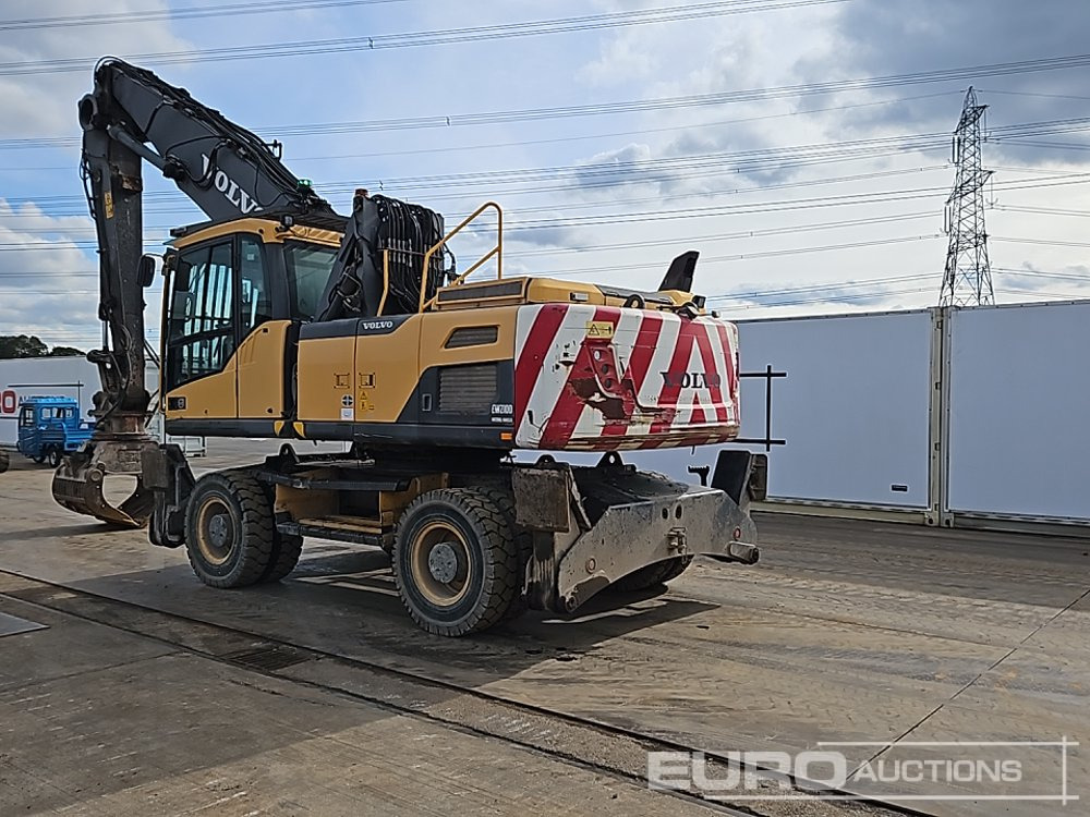 2017 Volvo EW210 - Колесен багер: снимка 3 2017 Volvo EW210 - Колесен багер: снимка 3