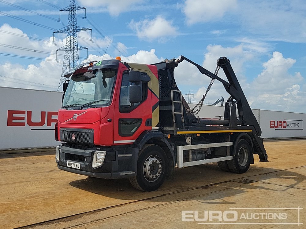 2017 Volvo FE280 - Мултилифт за контейнери камион: снимка 1 2017 Volvo FE280 - Мултилифт за контейнери камион: снимка 1
