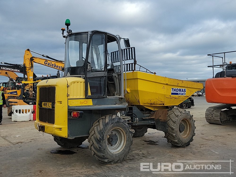 2017 Wacker Neuson DW60 - Мини самосвал: снимка 5 2017 Wacker Neuson DW60 - Мини самосвал: снимка 5