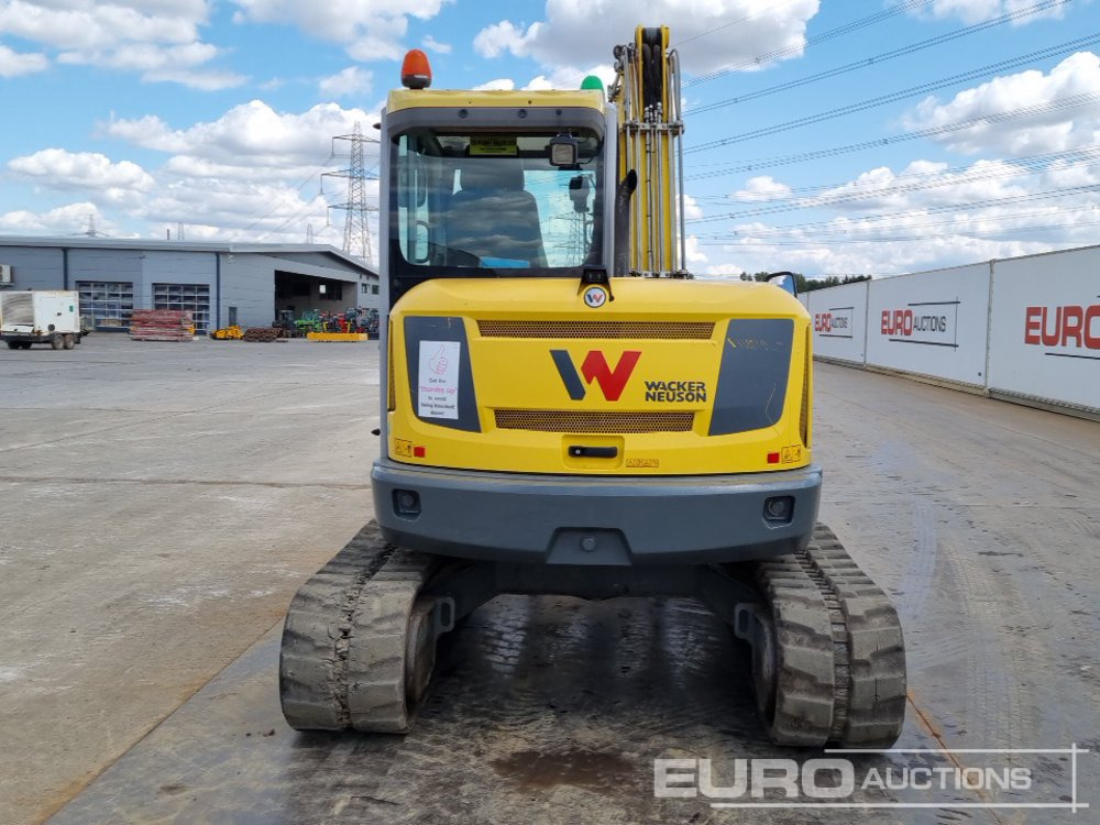 2017 Wacker Neuson EZ80 - Мини багер: снимка 4 2017 Wacker Neuson EZ80 - Мини багер: снимка 4