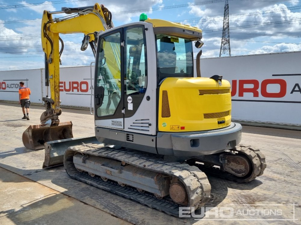 2017 Wacker Neuson EZ80 - Мини багер: снимка 3 2017 Wacker Neuson EZ80 - Мини багер: снимка 3
