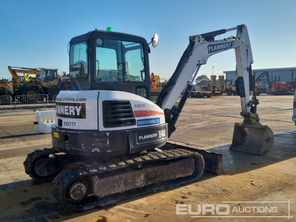 2018 Bobcat E45 - Мини багер: снимка 5 2018 Bobcat E45 - Мини багер: снимка 5