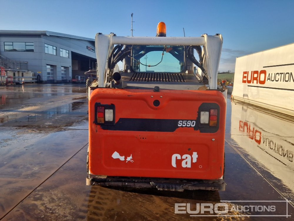 2018 Bobcat S590 - Мини челен товарач: снимка 4 2018 Bobcat S590 - Мини челен товарач: снимка 4
