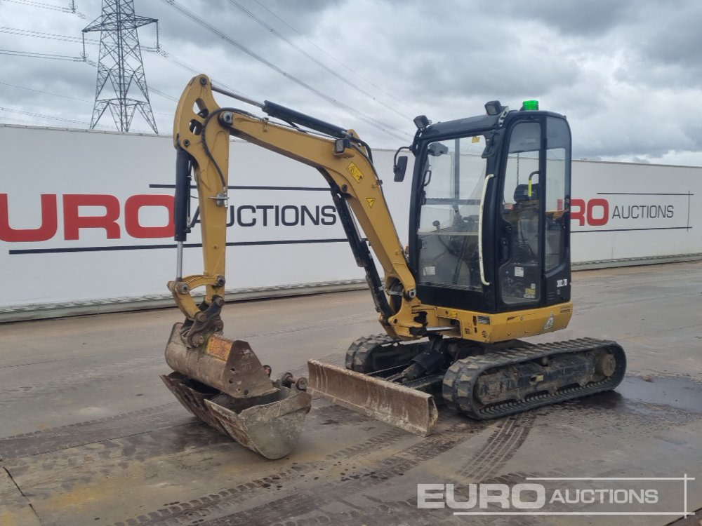 2018 CAT 302.7DCR - Мини багер: снимка 1 2018 CAT 302.7DCR - Мини багер: снимка 1