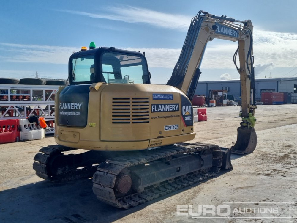 2018 CAT 308E2 CR - Мини багер: снимка 5 2018 CAT 308E2 CR - Мини багер: снимка 5