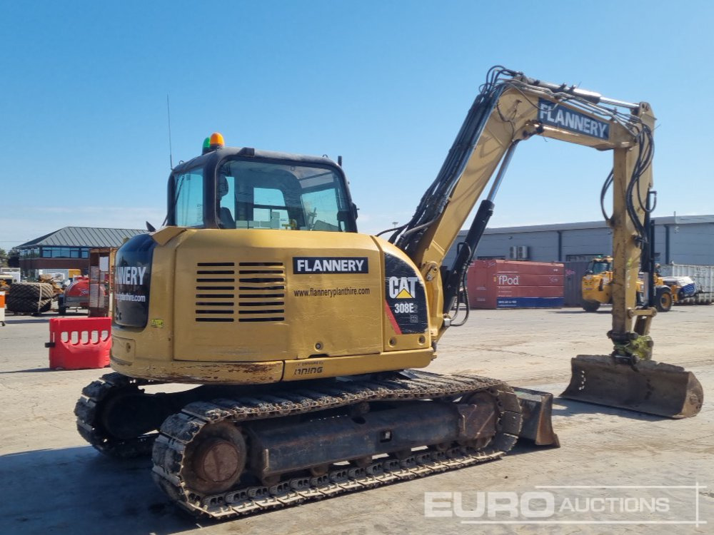 2018 CAT 308E2 CR - Мини багер: снимка 5 2018 CAT 308E2 CR - Мини багер: снимка 5