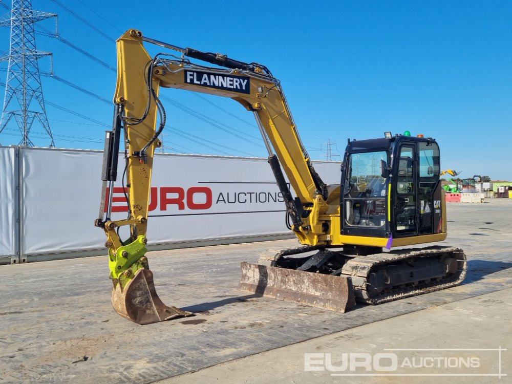 2018 CAT 308E2 CR - Мини багер: снимка 1 2018 CAT 308E2 CR - Мини багер: снимка 1