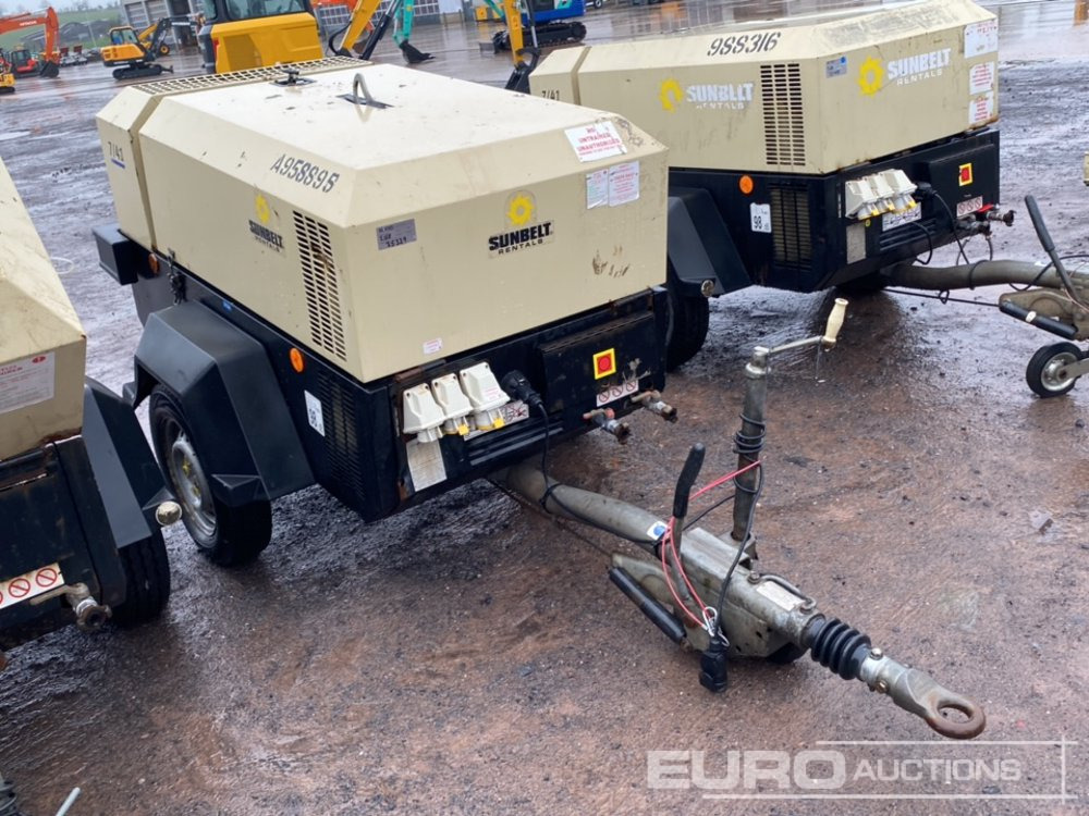 2018 Doosan 741 - Компресор за въздух: снимка 4 2018 Doosan 741 - Компресор за въздух: снимка 4