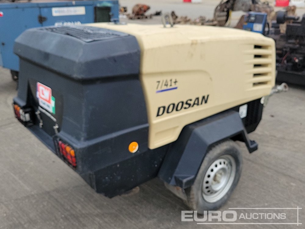 2018 Doosan 741 - Компресор за въздух: снимка 5 2018 Doosan 741 - Компресор за въздух: снимка 5