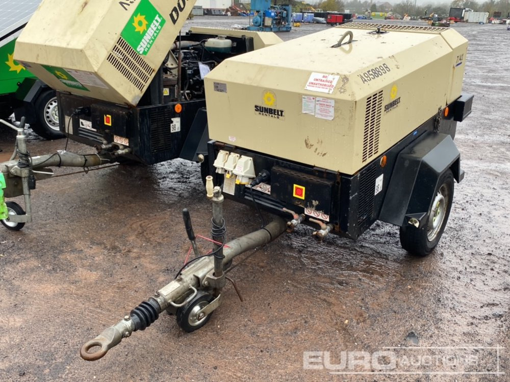 2018 Doosan 741 - Компресор за въздух: снимка 1 2018 Doosan 741 - Компресор за въздух: снимка 1