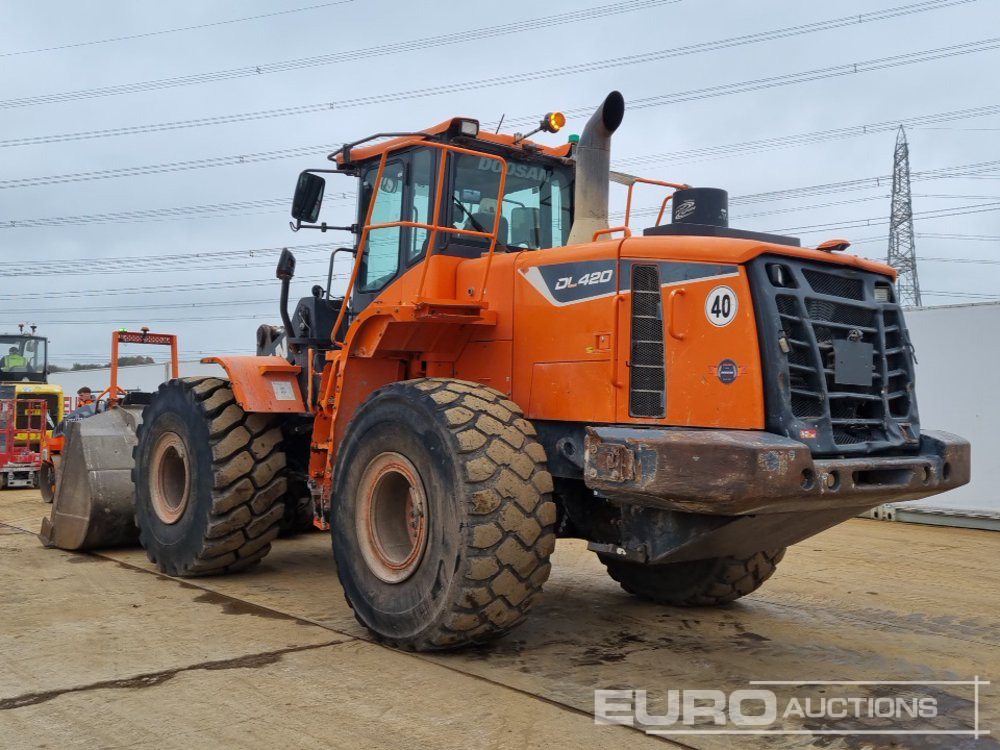 2018 Doosan DL420-5 - Колесен товарач: снимка 3 2018 Doosan DL420-5 - Колесен товарач: снимка 3