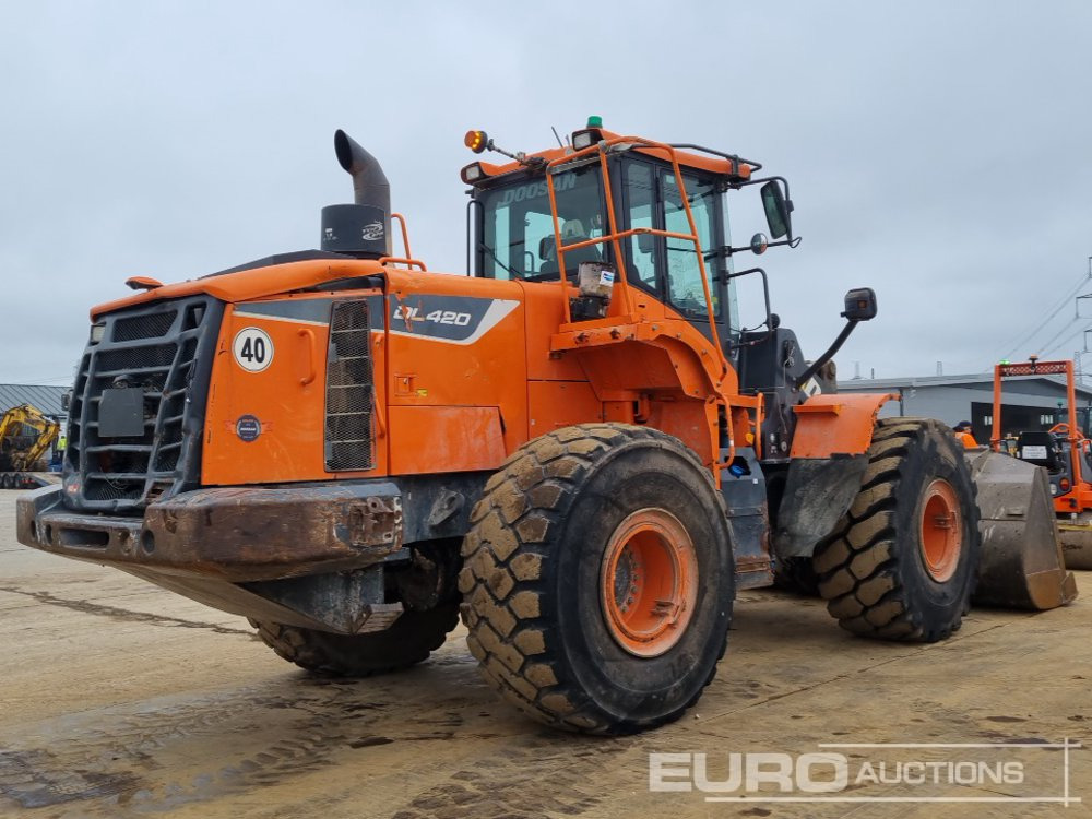 2018 Doosan DL420-5 - Колесен товарач: снимка 5 2018 Doosan DL420-5 - Колесен товарач: снимка 5