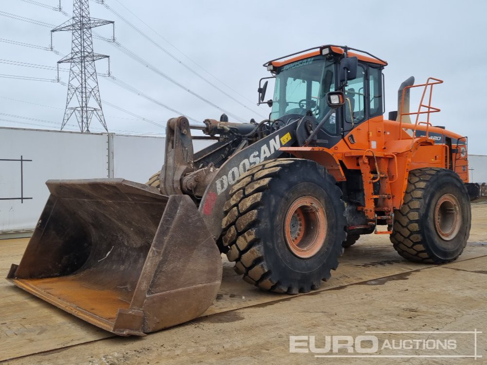 2018 Doosan DL420-5 - Колесен товарач: снимка 1 2018 Doosan DL420-5 - Колесен товарач: снимка 1