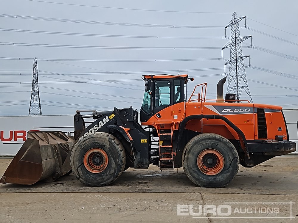 2018 Doosan DL550-5 - Колесен товарач: снимка 2 2018 Doosan DL550-5 - Колесен товарач: снимка 2